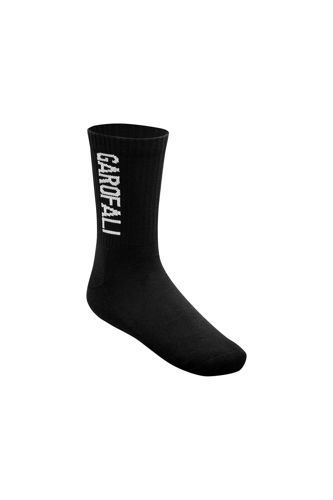 D. Black Crew Socks - 2-Pack (100% Cotton)