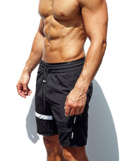 8-Inch Athletic Short (Black)