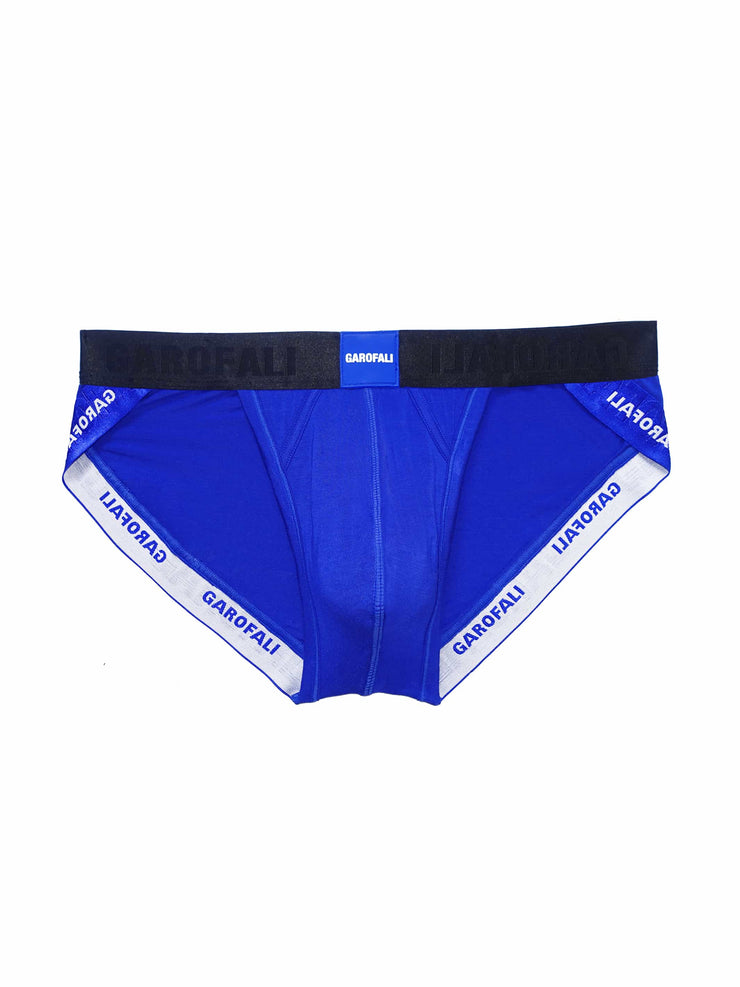 Split Jock Brief (Blue/Black)