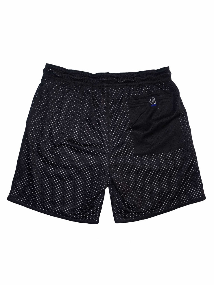 Mesh Shorts (Black/White)