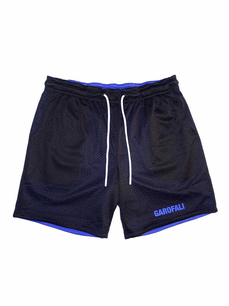 Mesh Shorts (Black/Blue)