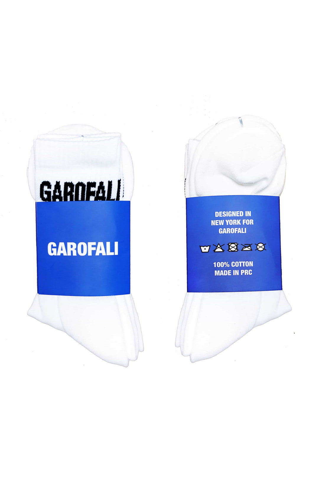 White Crew Socks