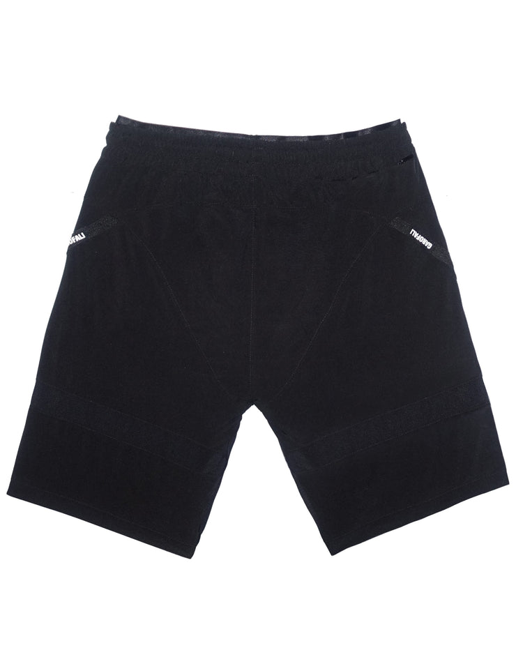 8-Inch Athletic Short (Black/White)