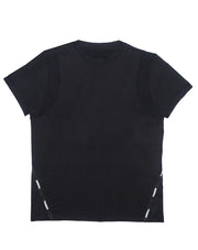'Untrained' Athletic T-Shirt (Black/White)