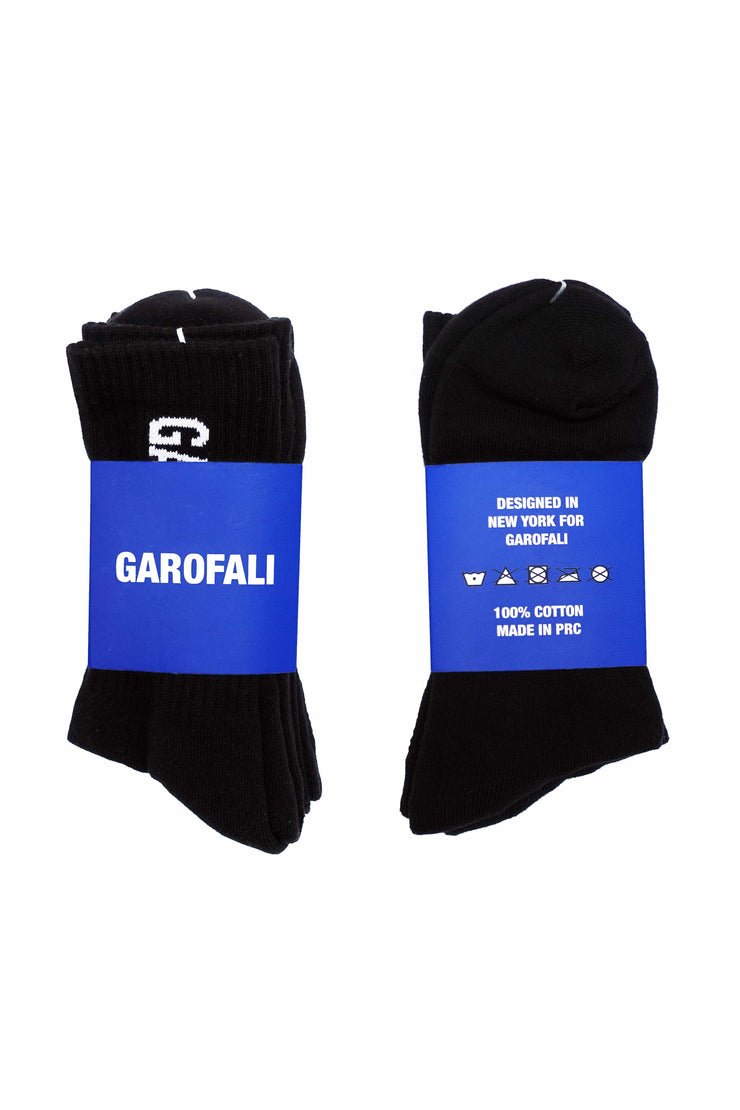 Black Crew Socks